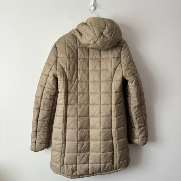 K-Way Denise St Thermo Double Reversible Jacket Olive Green / Oak Size Medium - Picture 6 of 7